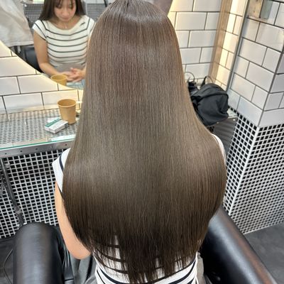 美髪カラー+トリートメント