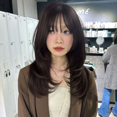 お悩みカット＋トリートメント(レイヤー、ボブ、ワンホン、韓国)