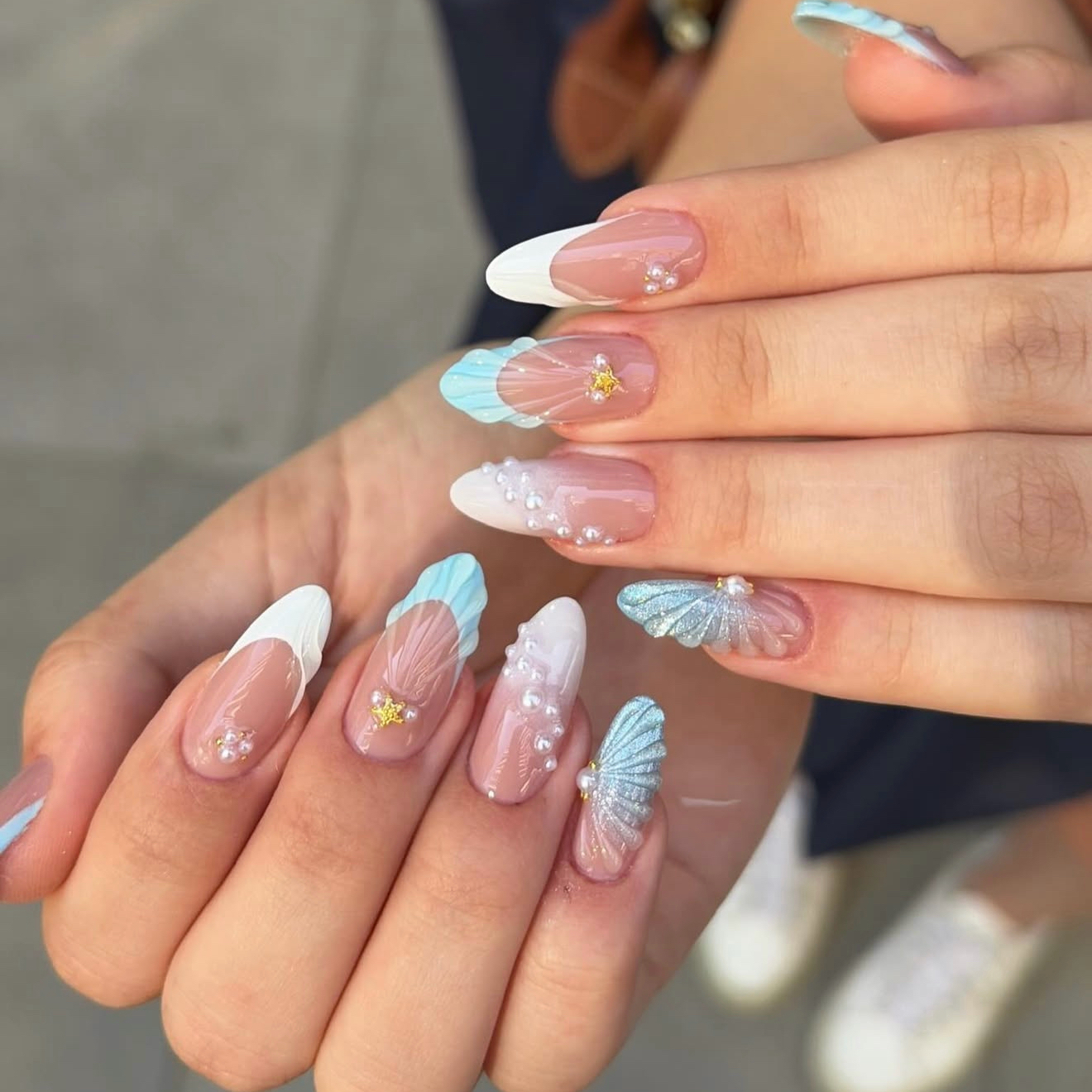 Babieblue_RibonNail