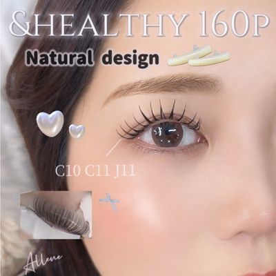 【💎&healthy】フラット+エクステ+パーマの新技法!120本¥8500〜