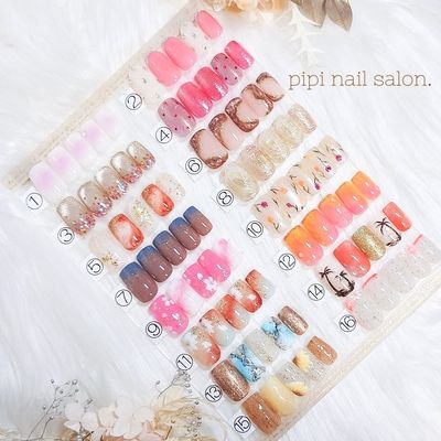 【定額】ニュアンスデザイン★《15種類》(オフ無し) ￥7500→6200