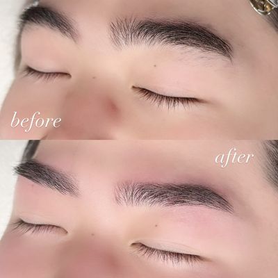 【メンズアイブロウWAX】カット・間引き込み✨️似合わせ眉