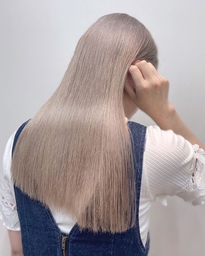 【透明感ハイトーンカラーならこれ】似合わせカット+ケアダブルカラー¥18480
