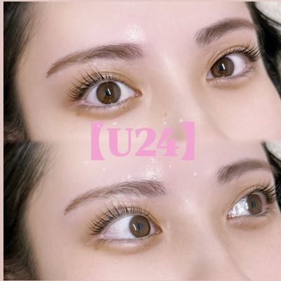 【U24】垢抜け🖤デザインまつげパーマ&眉毛ワックス🖤