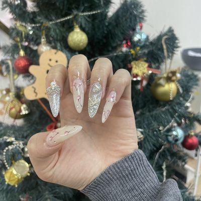 長さだし、10本アート(ストーン、パーツ付け放題)