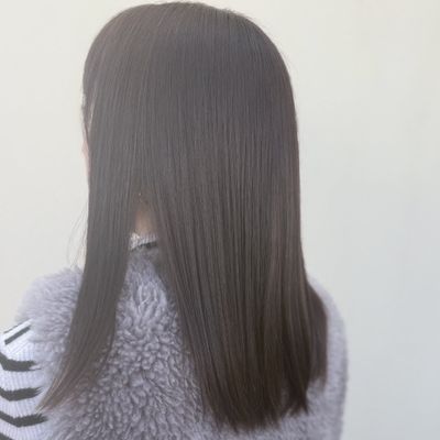 ワンカラー　ブリーチなし