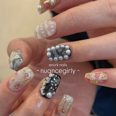 《こだわり!!》パーツ付け放題アートコース✨️(オフ無しの方はこちら✨️)