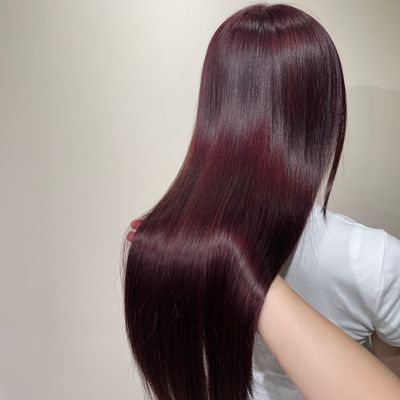 ウルトワトリートメント入り(水素×コラーゲン)艶カラー#髪質改善