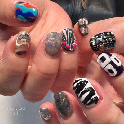 artコース💎お爪に優しい𝙥𝙖𝙧𝙖 𝙜𝙚𝙡 使用
（ご希望の方は一度DM下さい）