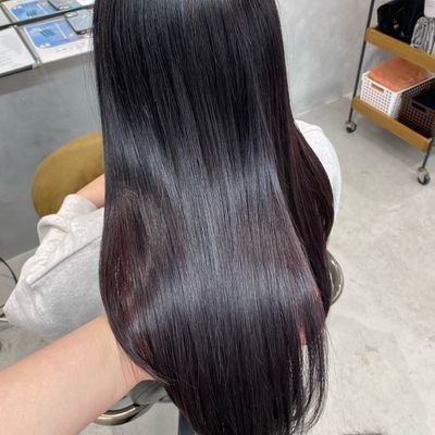 ✨人気No.2【髪質改善カラー】水素ケアでツヤ髪へ