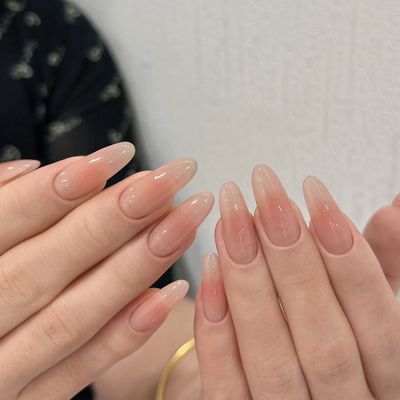 チップ長さだし10本+チークネイル