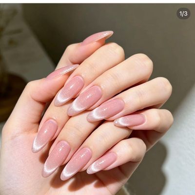 【チープ出し】✨マグネットフレンチネイル¥8599