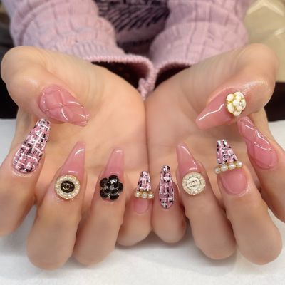 追加料なし！💙HANDジェルアートし放題💙長さだし無し【オフ有無問わず同額】