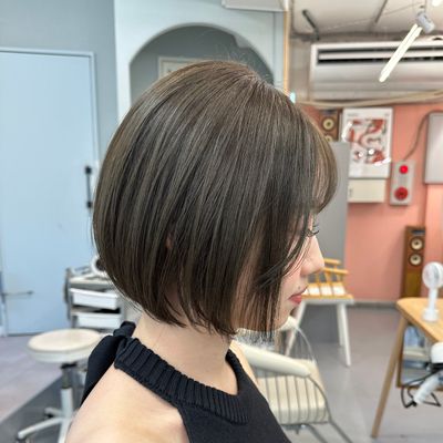 似合わせカット+ナチュラル縮毛矯正