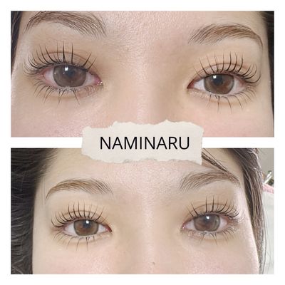 リフトカール、まつげパーマ上下