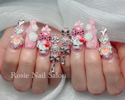 パーツつけ放題×チップ長さだし120分 ¥14900→¥13500