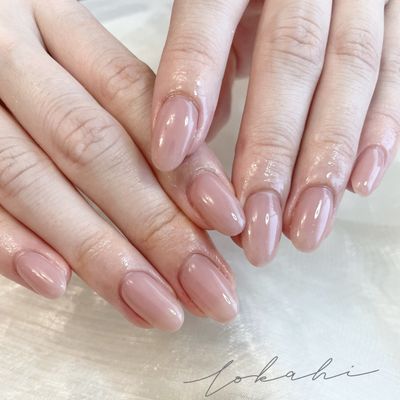 オフ&ケア込☆ちゅるんワンカラーorラメグラ　¥6500 フィルイン可
