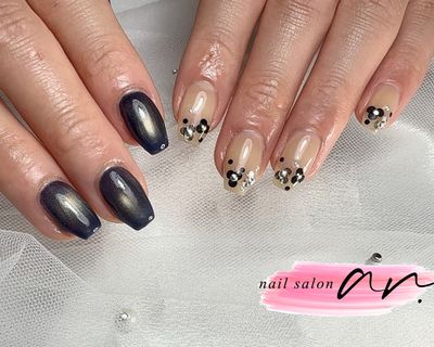 【ご新規様限定】90分お持ち込みdesign nail🖤