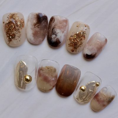 ☆オフ有り☆【Hand】20種類から選べるニュアンスネイル￥7480☆