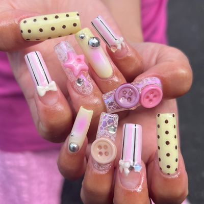 【Jr.ネイリスト】長さだし10本★Gel-X120
分コース