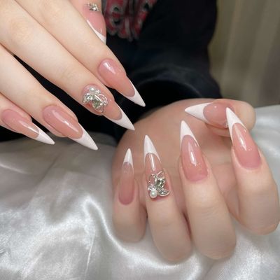 長さだし10本フレンチネイル