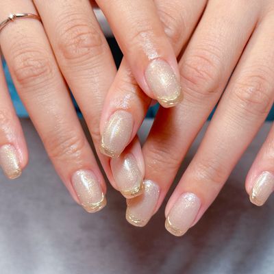 💍定番人気のミラーフレンチ♢新規様ジェルオフ無料ドライケア込み♢