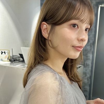 【💖お得なセット💖】カット＋カラー＋トリートメント＋耳ツボジュエリー両耳14粒💎