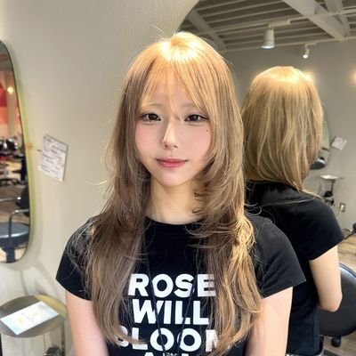 ハッシュカット＋うる艶カラー🌿