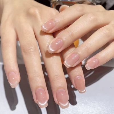 【ハンド】✨マグネットフレンチネイル¥5999