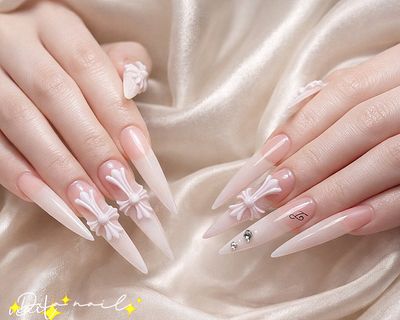 【人気No.1】長さだし★同色クロム×3Dパーツ4本 ¥8980→7980