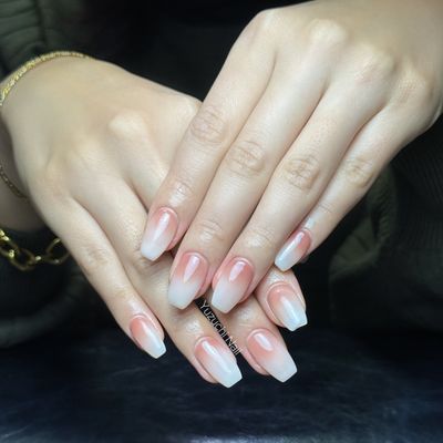 チップ長さ出し10本グラデーション