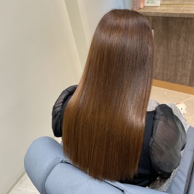 カット＋美髪矯正＋髪質改善トリートメント＋頭皮改善ヘッドスパ