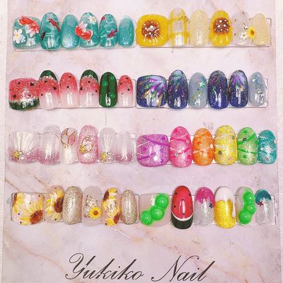 【夏の期間限定】オフ込!!夏の風物詩ネイル(どなたでも・土日祝もOK)