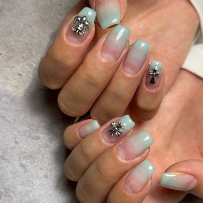 クリアベース+グラデーション