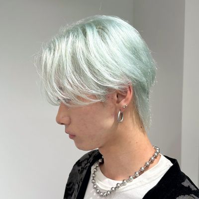 【男性限定】カット＋全頭エフェクトケア2回ブリーチカラー