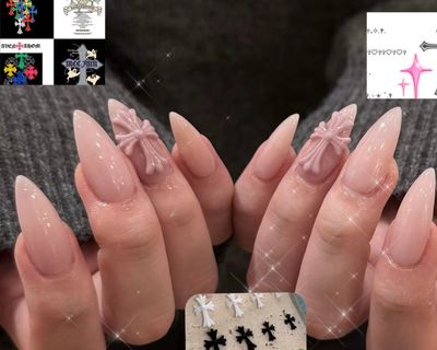 【チップ長さだし】ins大人気クロムネイル☆9580