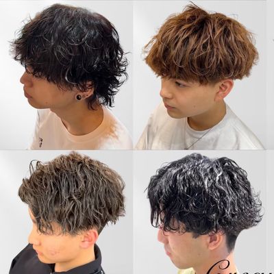 メンズカット＋メンズパーマ🔥