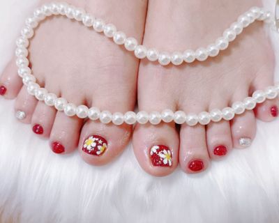 💅 フットネイル＋Bデザイン