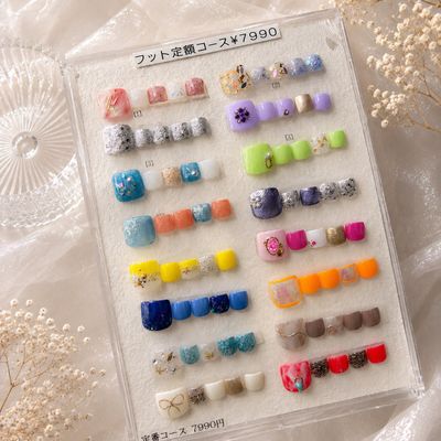 フット定額デザインコース🌟
¥7990→¥7490