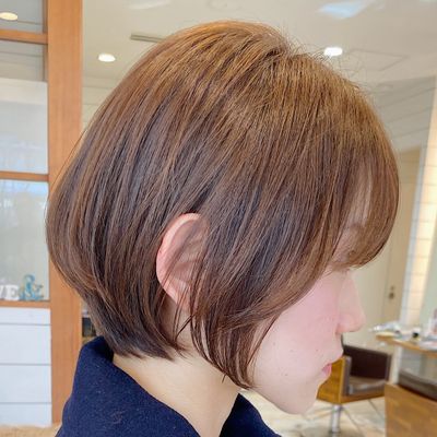 (ネイリー掲載記念価格)ショートヘアカット➕カラー➕トリートメント