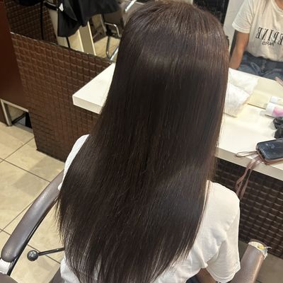 【ダメージ軽減艶カラー】🤍髪質改善カラー🤍