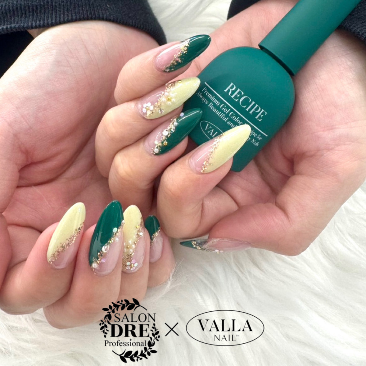 大牟田初!韓国発ジェルネイルブランド💅VALLAジェル使用デザイン