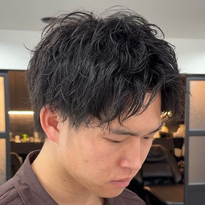 【再来】メンズカット＋パーマ