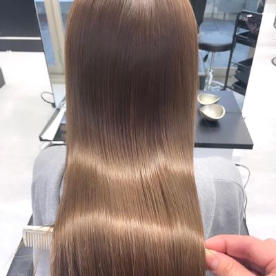 話題☆酸性髪質改善ストレート＋髪質改善トリートメント