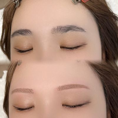 ふんわり眉スタイリング