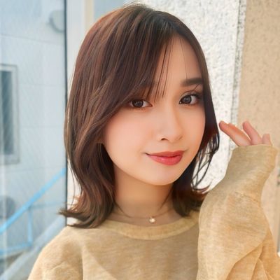 前髪顔周りカット＋全体カラー＋高保湿3stepTr【表参道前髪顔周りレイヤーボブ