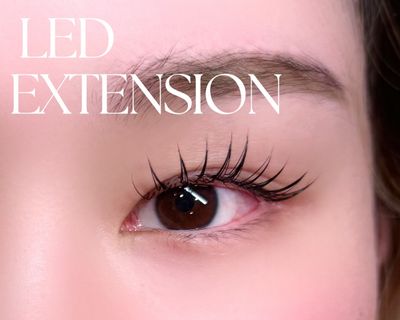ぱっちり!モチ完璧✨🤍 LEDマツエク120本¥9800🤍