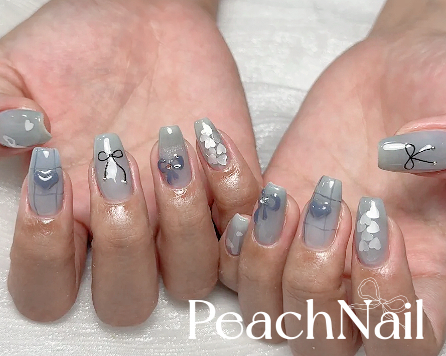 Peach_Nail