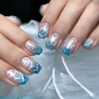 🔥夏の遊び心🌊当店限定★HAND🧊マグネットリップル/水紋ネイル