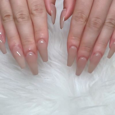 Jrネイル💅チップ長さだし10本 ワンカラー